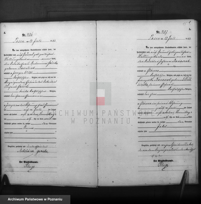 Obraz 9 z jednostki "Księga urodzeń t. II"