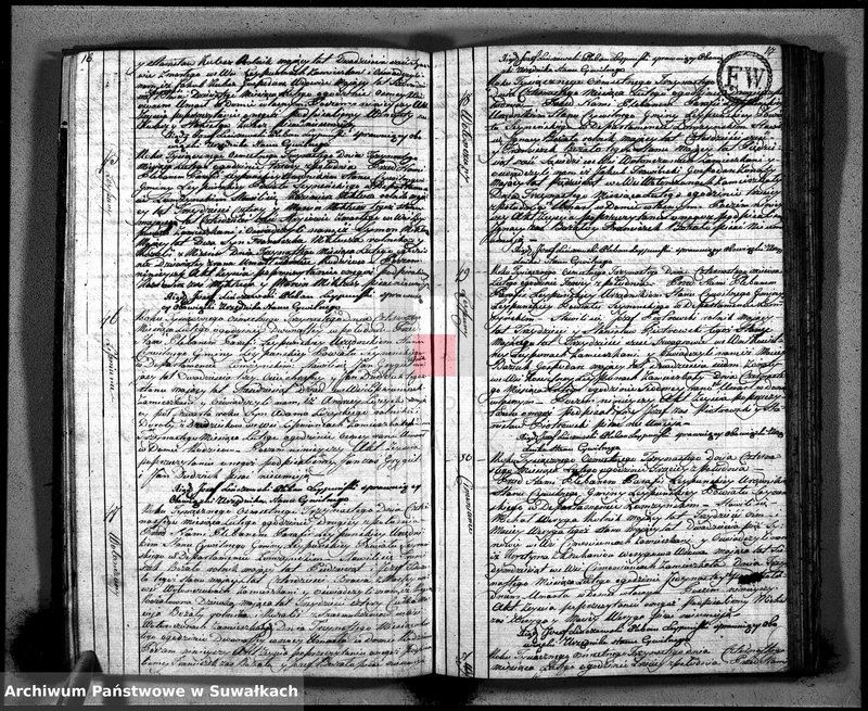 image.from.unit.number "Księga Aktów Cywilnych Zeyścia Gminy Leypuńskiej od 1 Stycznia 1813 Roku"