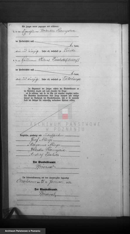 Obraz 4 z jednostki "Księga małżeństw"