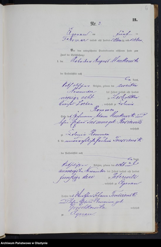 image.from.unit.number "Heiraths-Neben-Register Nr 1 - 20"