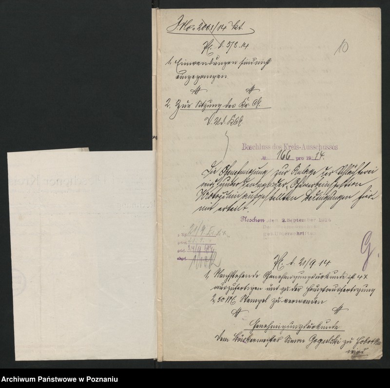 Obraz 10 z jednostki "Acta betreffen Schlächterei - Anlage in Sobotka des Bäckermeisters Simon Gogulski in Sobotka"