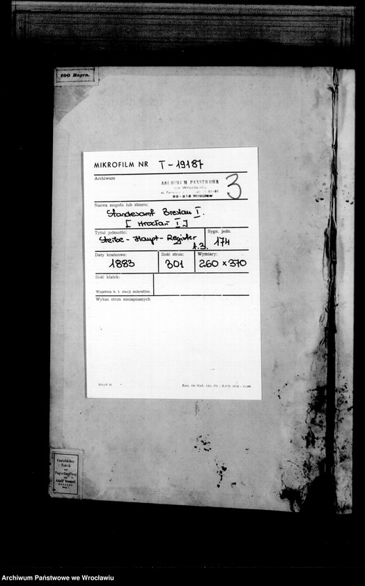 image.from.unit.number "Sterbe-Haupt-Register Breslau I 1883 Band 3"