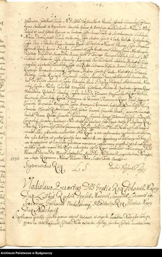 image.from.unit.number "[Odpisy przywilejów nadanych dla miasta Nowego przez Stefana Batorego, Zygmunta III Wazę, Władysława IV i Augusta II]"