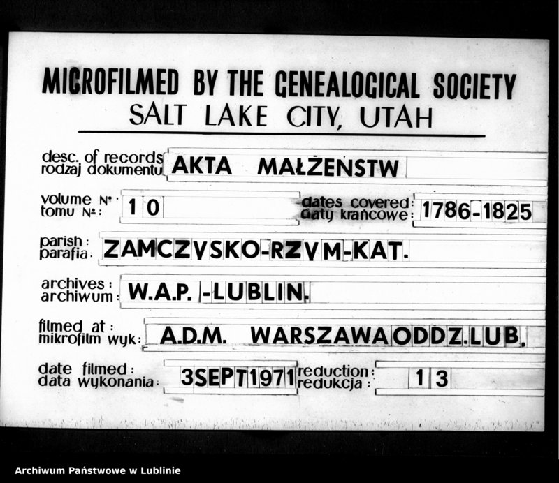 Obraz 1 z jednostki "Liber copulatorum pro villa Hucisko alias Susiec"