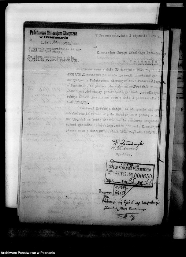 Obraz 12 z jednostki "Państwowe Gimnazjum- Trzemeszno"