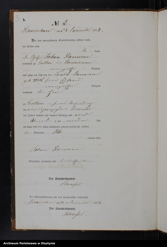 image.from.team "Urząd Stanu Cywilnego w Gulbi pow. iławski ( dawny pow. suski )"