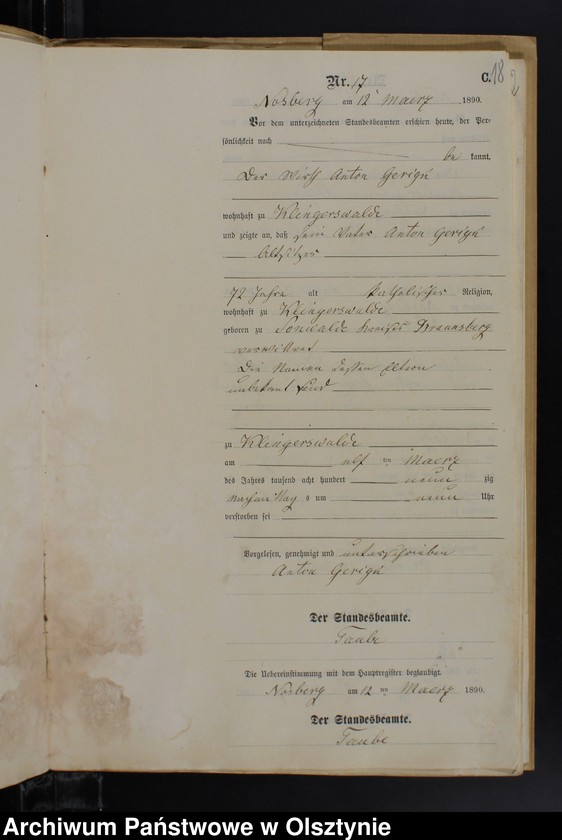 image.from.unit.number "Sterbe-Neben-Register Nr 1 - 44"