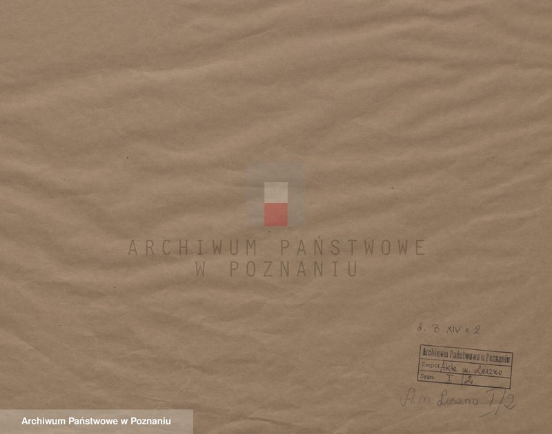 Obraz 1 z jednostki "Rozdrażewa, który ustalił ordynację wewnętrzną miasta Leszna, określając ustrój miasta, uposażenie gospodarcze oraz prawo i obowiązki mieszczan leszczyńskich; j. pol."