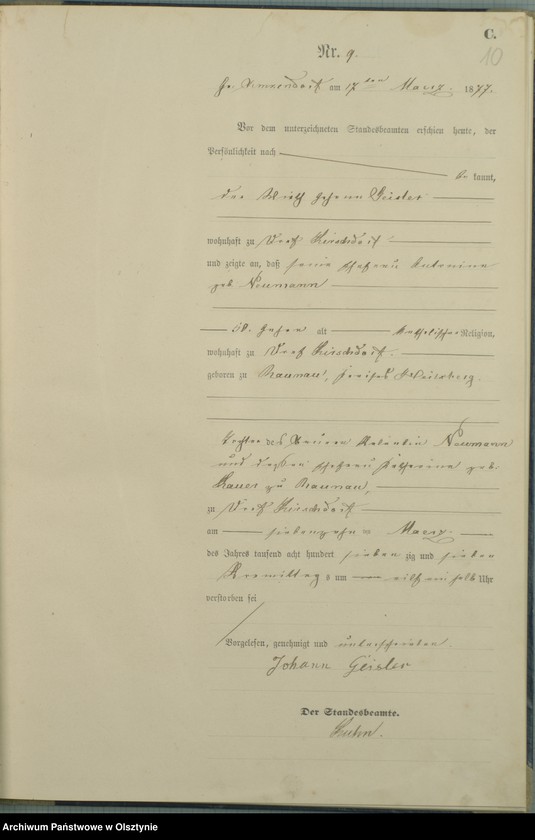 image.from.unit.number "Sterbe-Haupt-Register Nr 1 - 57"