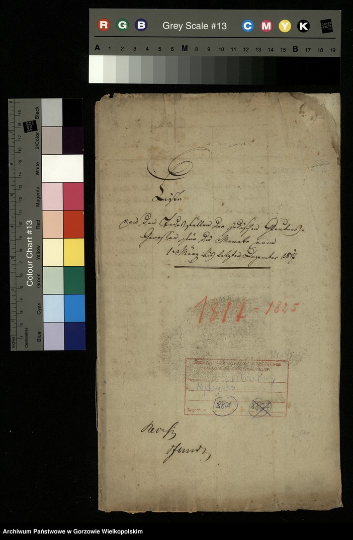 image.from.unit.number "Liste von der Todesfällen der jüdischen Glaubensgenossen für die Monate vom 1 Maerz bis letzten Dezember 1817. Stadt Meseritz"