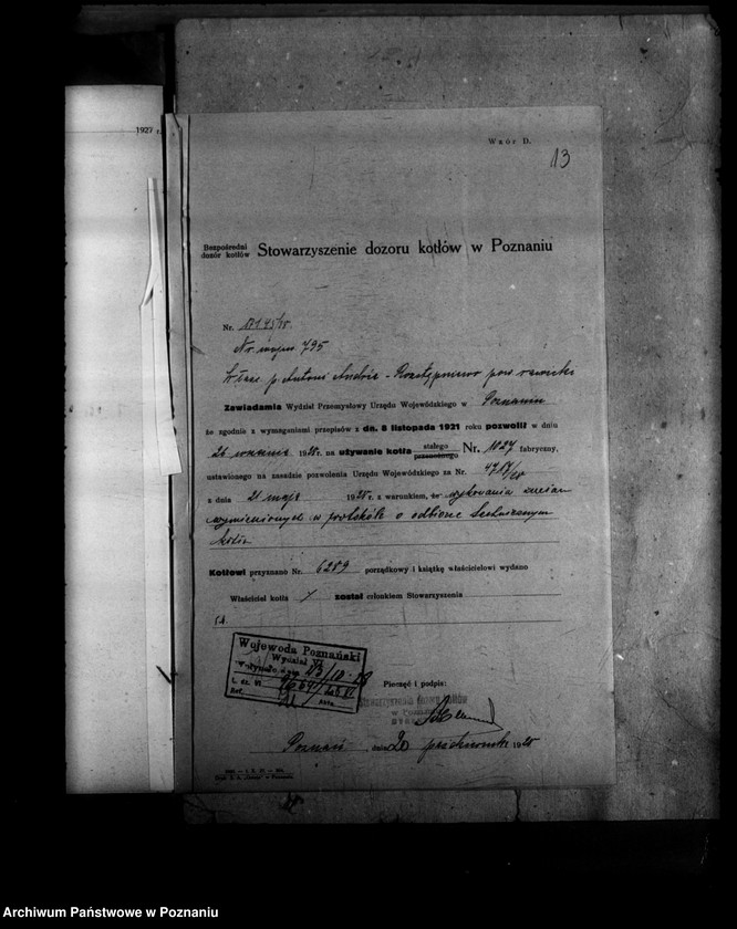 image.from.unit.number "Cegielnia parowa w Rostępniewie powiat rawicki A. Andrea nr woj. kotła 795"