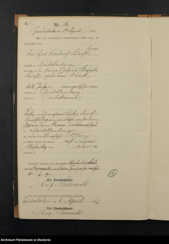 image.from.unit.number "Sterbe-Neben-Register Nr 1 - 57"