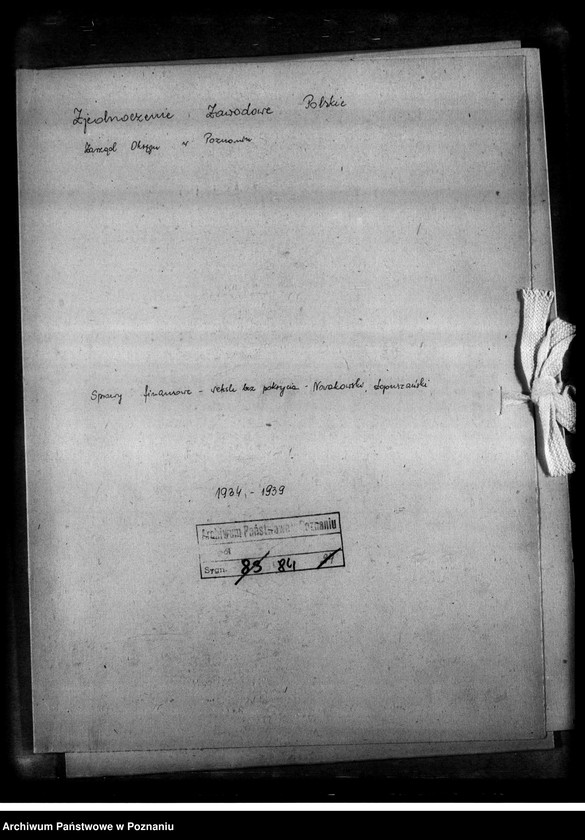 Obraz 4 z jednostki "Sprawy finansowe - weksle bez pokrycia - Nowakowski, Łopuszański"