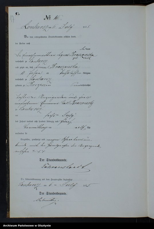 image.from.unit.number "Sterbe-Neben-Register Nr 1 - 58"