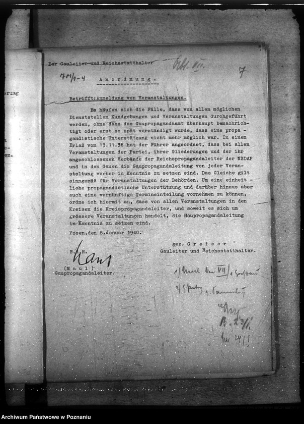 Obraz 12 z jednostki "Verschiedene Verwaltungssachen der Reichsbauämter"