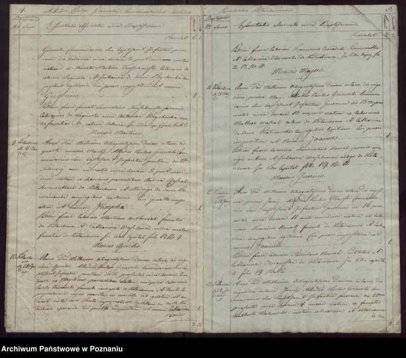 Obraz 5 z jednostki "Duplikaty Urodzonych, Zaślubionych i Zmarłych."