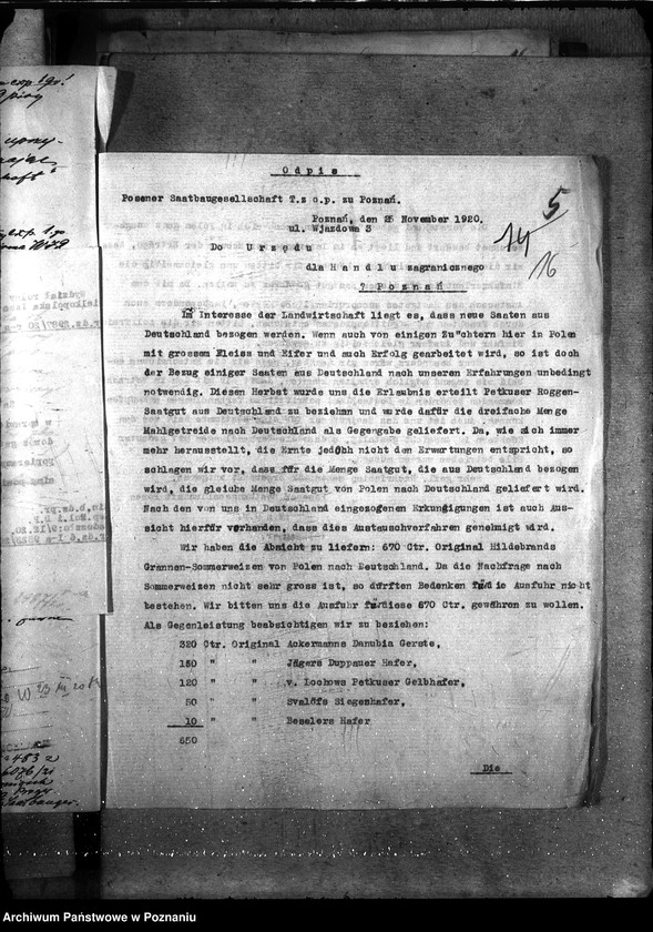 Obraz 20 z jednostki "Transakcje z Niemcami, Gdańskiem i Śląskiem"