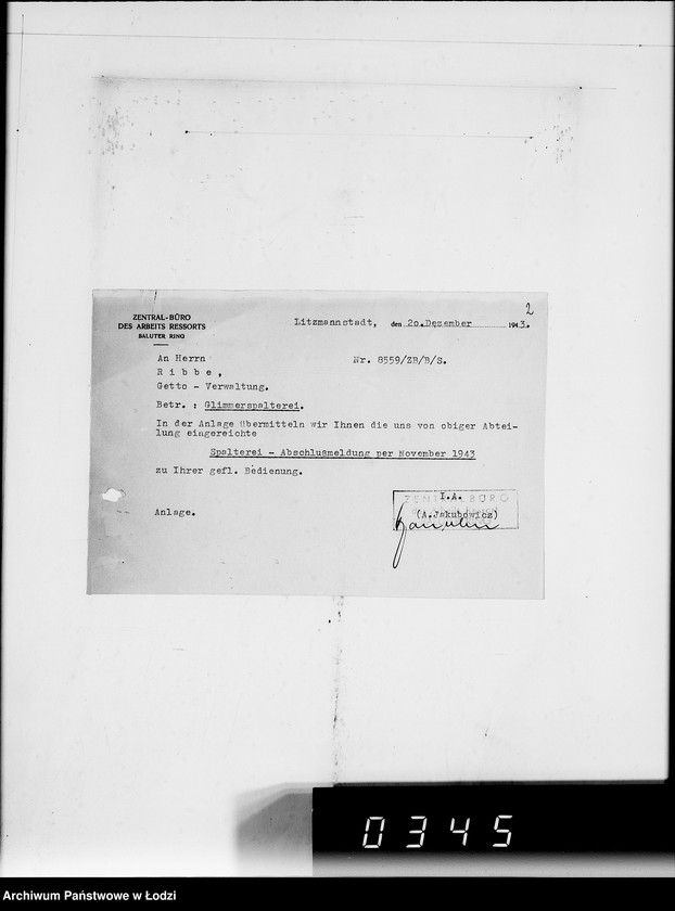 Obraz 6 z jednostki "Glimmer-Spaltung. [Sprawozdania miesięczne]"