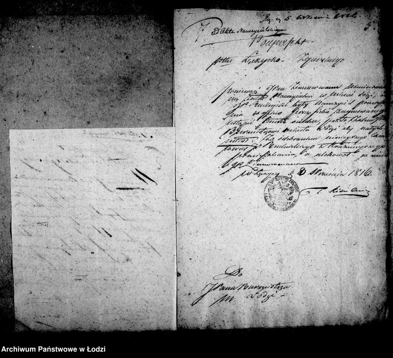 Obraz 11 z jednostki "Akta tyczące się nominacji nauczycieli i tychże zmiany"