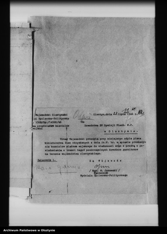 image.from.unit.number "Sprawy przydziału kościołów poewangelickich"