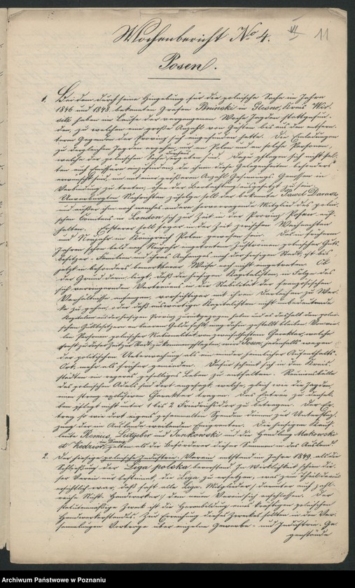 Obraz 14 z jednostki "Sammlung von politischen Nachrichten aus polnischen Druckschriften. 1852"