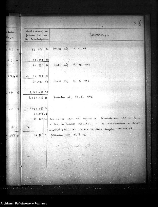 Obraz 9 z jednostki "Abrechnungsbuch mit der Regierungoberkasse Posen"