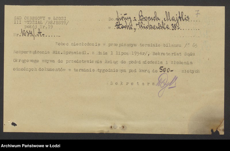 Obraz 9 z jednostki "Boruch Meitlis- sprzedaż węgla"