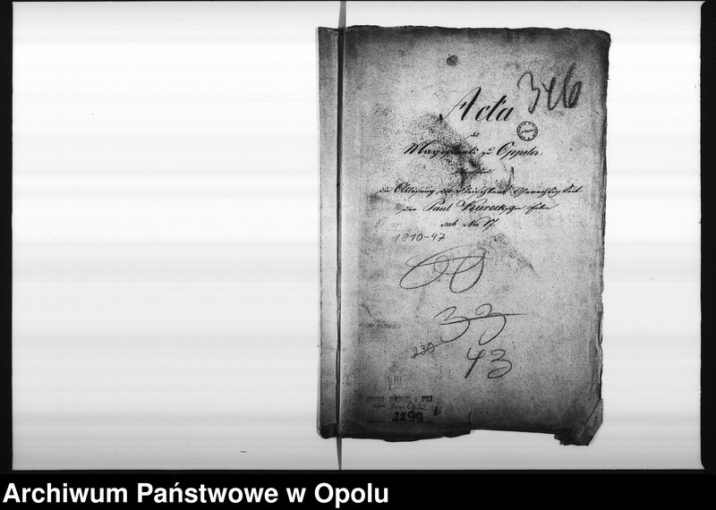 Obraz 4 z jednostki "Acta des Magistrats zu Oppeln betreffend die Ablösung der Fleischbank-Gerechtigkeit der Paul Kureck