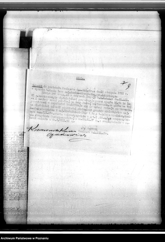 Obraz 13 z jednostki "Majątek Kamień-Cierpiatki powiat kaliski /sprawy leśne/"