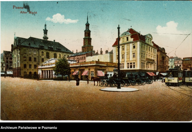 Obraz 1 z jednostki "Posen [Poznań] - Alter Markt [Stary Rynek]"