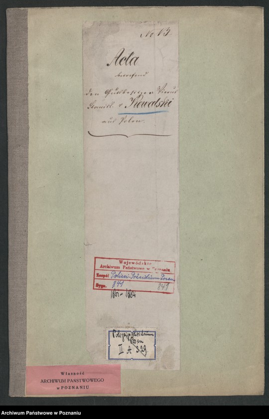 Obraz 2 z jednostki "A. betr. Stanislaus von Wierusz-Kowalski"