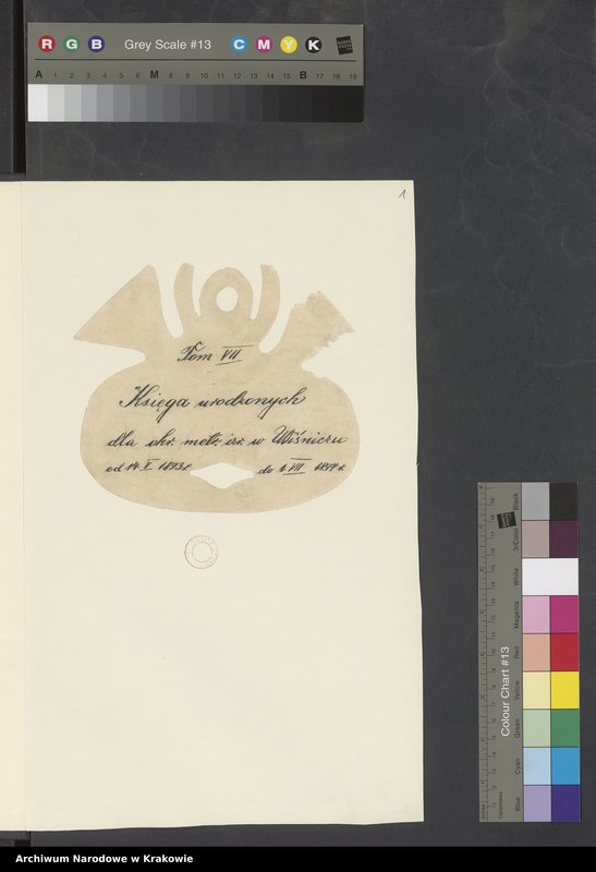 image.from.unit.number "Księga urodzonych dla okr.[ęgu] metr.[ykalnego] izr.[aelickiego] w Wisniczu od 14.V.1893 r. do 1.VII.1897 r. [Tom VII]"