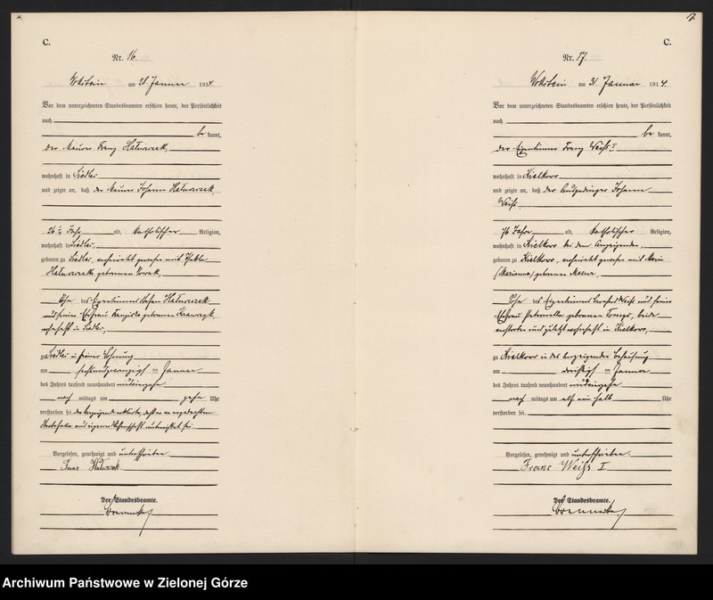 Obraz 11 z jednostki "[Księga zgonów- Wolsztyn wieś]"