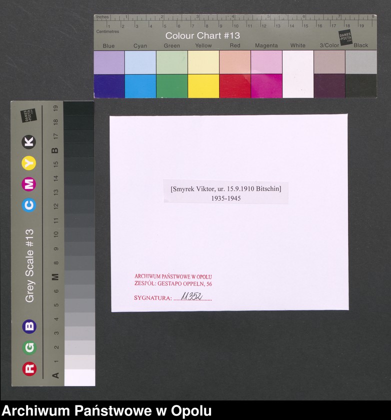 Obraz 2 z jednostki "[Smyrek Viktor, ur. 15.9.1910 Bitschin]"