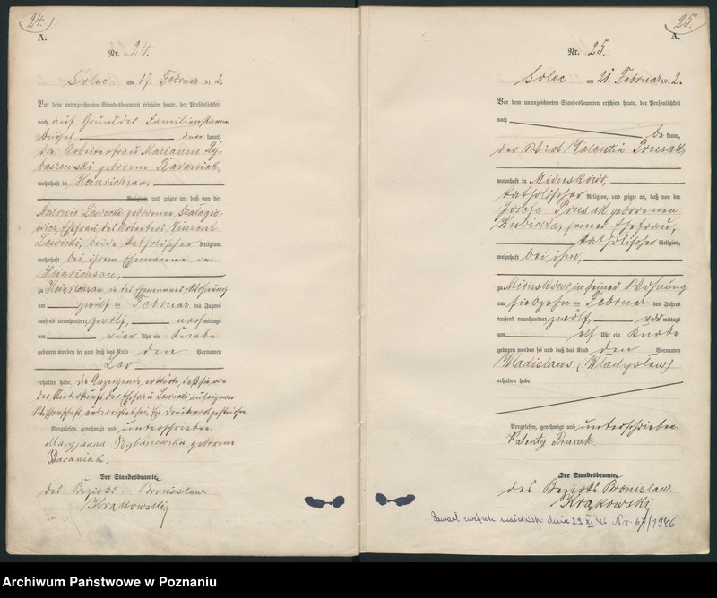 Obraz 15 z jednostki "Geburts-Haupt-Register"