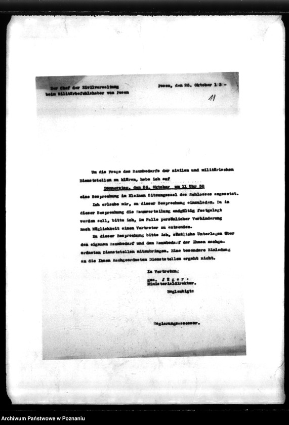 Obraz 15 z jednostki "Podręczna teczka akt dra Kortka, zawierająca informacje o utworzeniu Zentralstelle f.d. Gräber oraz korespondencję w sprawie miejscowych Niemców, zaginionych w 1939 roku"