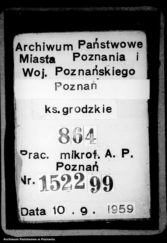 Obraz 1 z jednostki "Inscriptiones, relationes, decreta [inducta]"