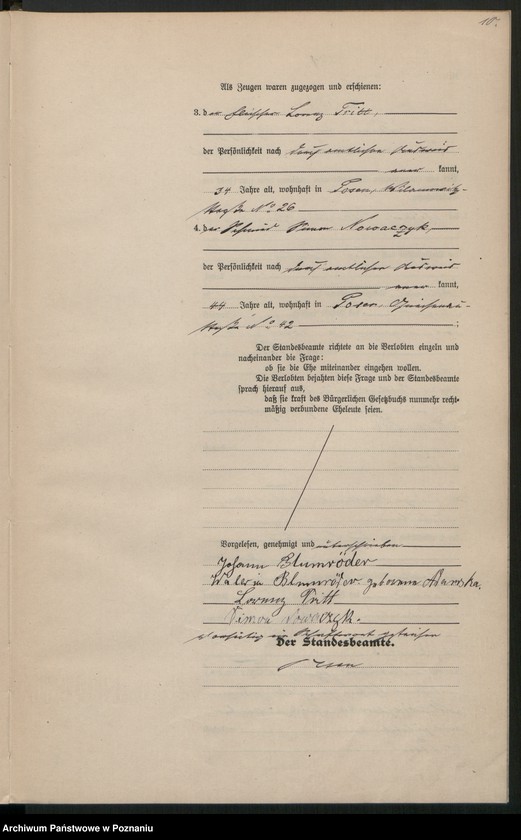 Obraz 12 z jednostki "Księga miejscowa małżeństw tom III [Rejestr główny małżeństw]"