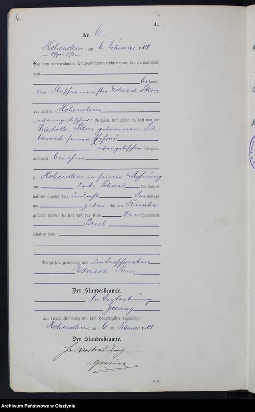 image.from.unit.number "Geburts-Neben-Register Nr 1 - 69"