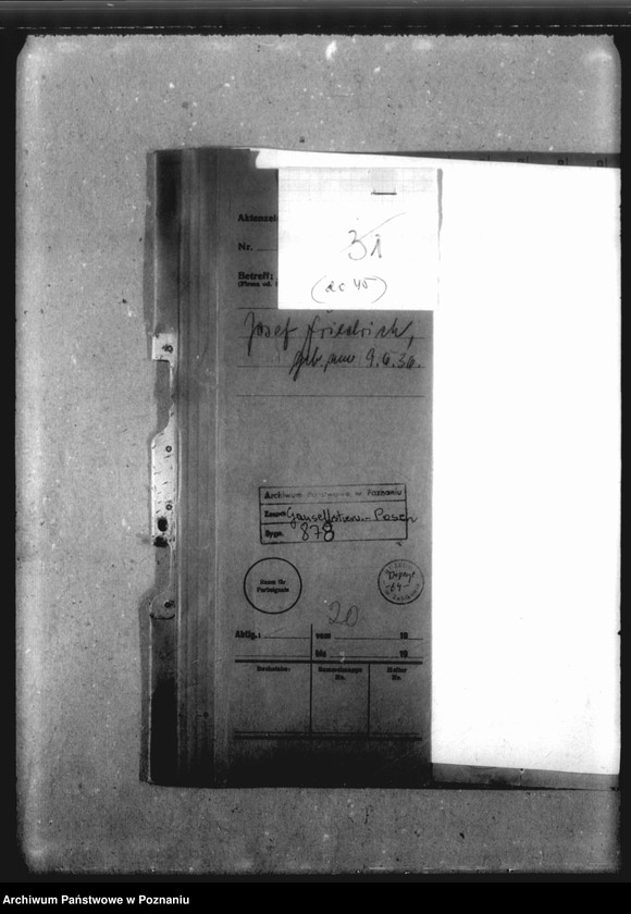 Obraz 4 z jednostki "[Akta personalne wychowanka Josefa Friedricha, ur. 9 VI 1936]."