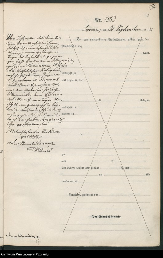 Obraz 20 z jednostki "Księga zgonów t. IV"
