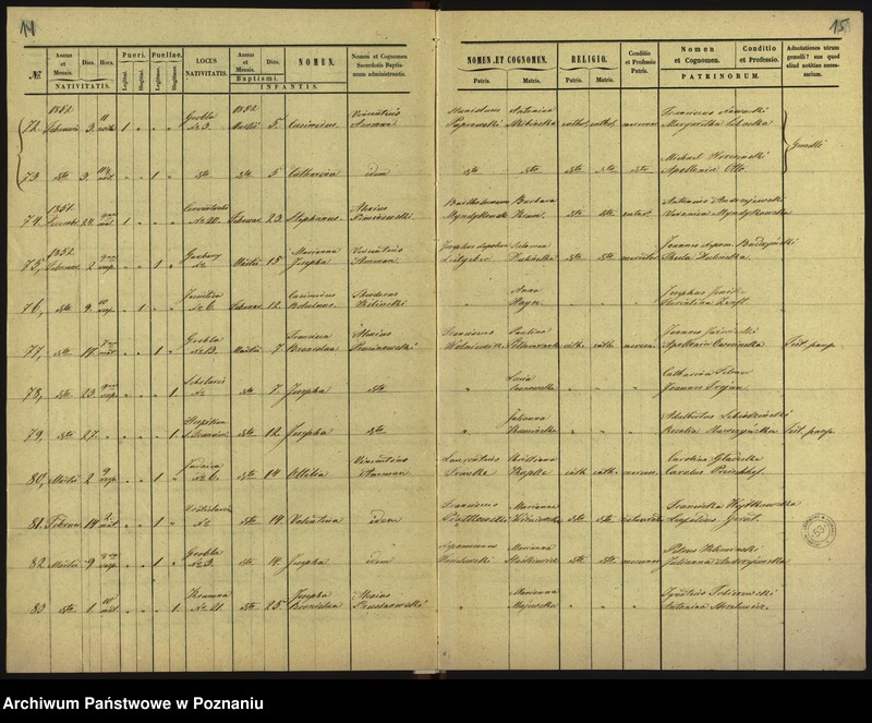 image.from.unit.number "Księga chrztów"