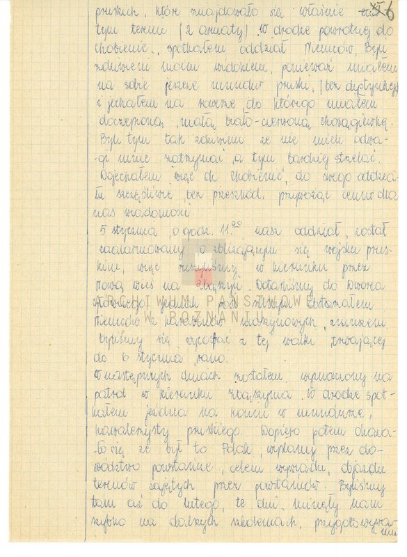 Obraz 16 z jednostki "Relacje i wspomnienia dotyczące powstania wielkopolskiego: 1. Chobienice, powiat Wolsztyn, województwo poznańskie."