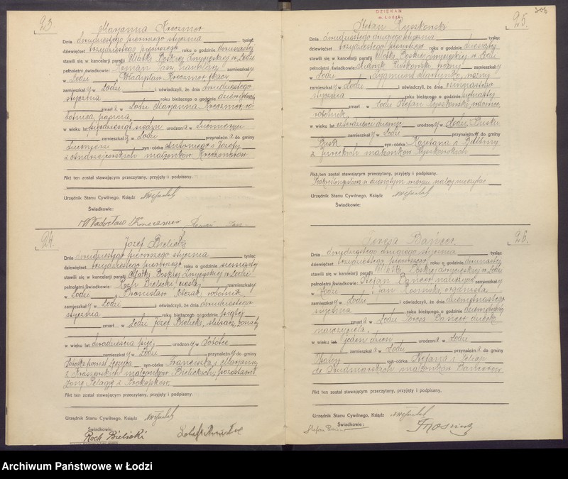 Obraz 9 z jednostki "Akta zgonów"