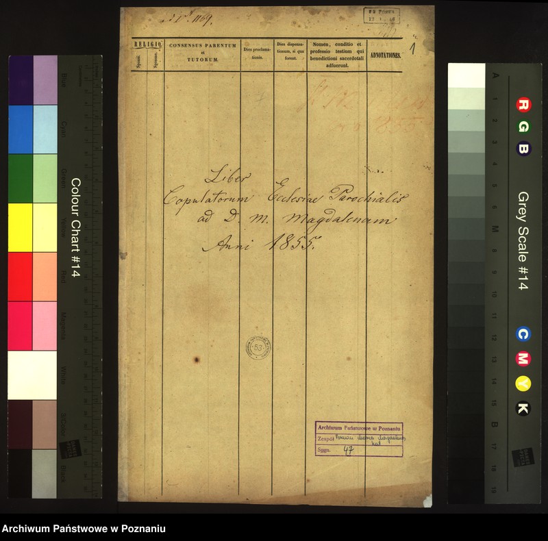 Obraz 3 z jednostki "Księga małżeństw"