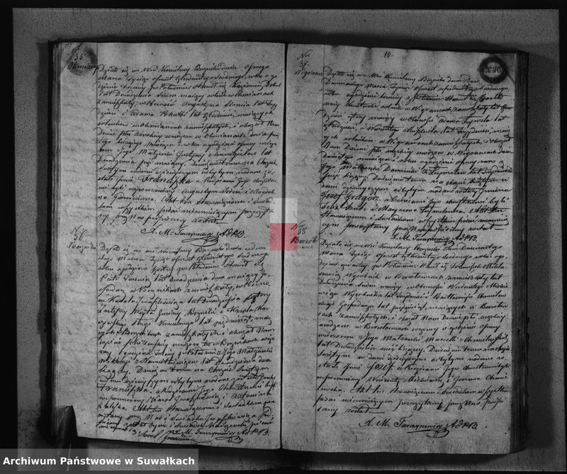 image.from.unit.number "Księga Duplikat Parafij Berznickiej z Roku 1847-go"