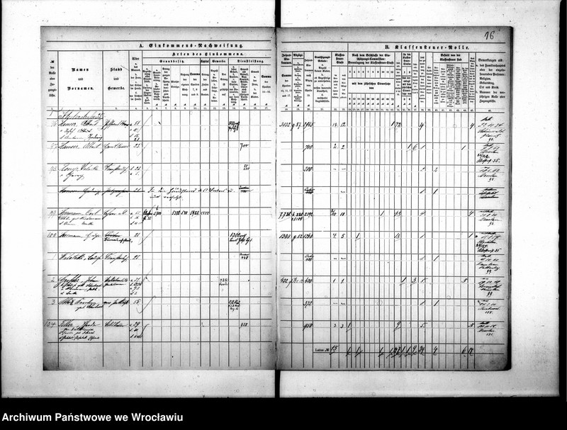 image.from.unit.number "Klassensteuerrolle nebst Eikommens - Nachweisung"