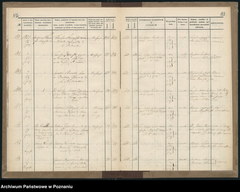 Obraz 9 z jednostki "Księga małżeństw"