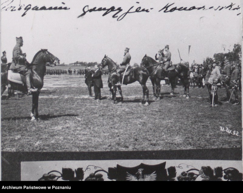 Obraz 3 z jednostki "Pożegnanie grupy generała Konarzewskiego."