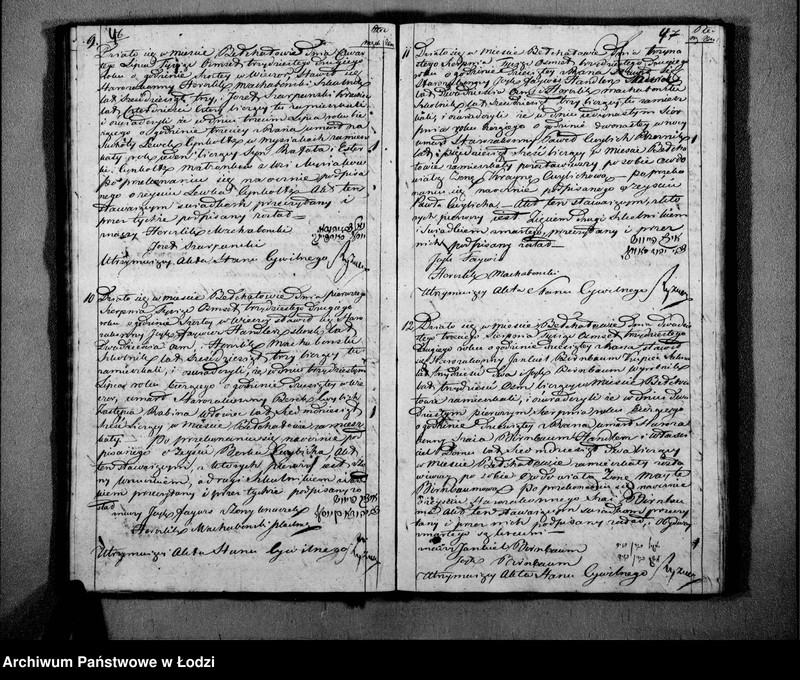 image.from.unit.number "Księga Akt Stanu Cywilnego Wyznania Mojżeszowego Urodzenia, Małżeństwa, Smierci w parafii Bełchatow w Powiecie Piotrkowskim Wojewodztwie Kali[skim] na Rok 1832"